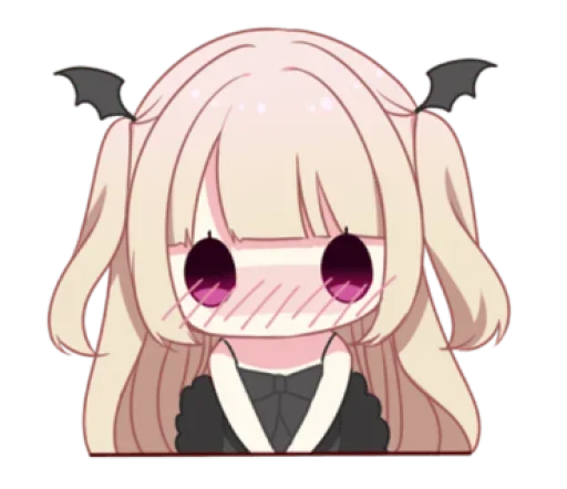 Sticker Дьяволица♡ @anime_sticks - 6