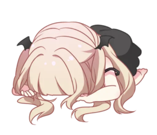 Sticker Дьяволица♡ @anime_sticks - 5