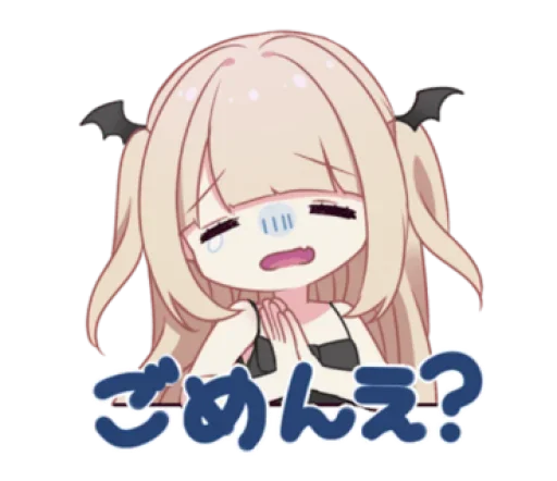 Sticker Дьяволица♡ @anime_sticks - 3