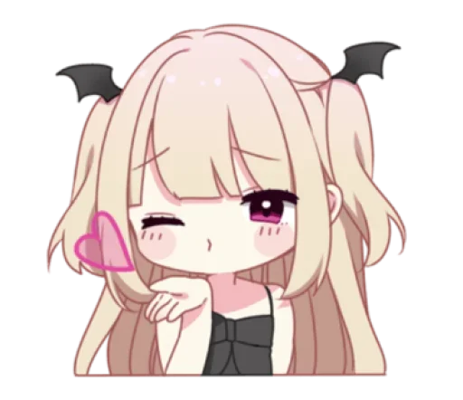 Sticker Дьяволица♡ @anime_sticks - 1
