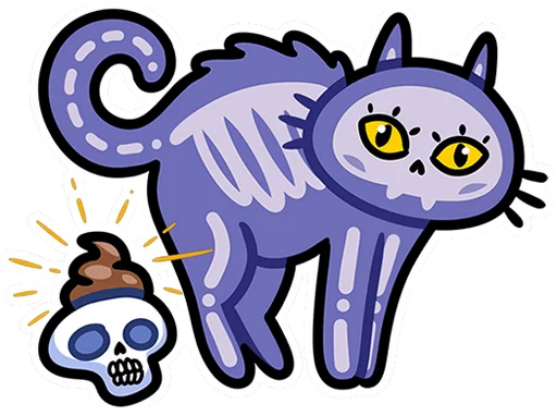 Sticker mystical_bez_by_MoiStikiBot - 1