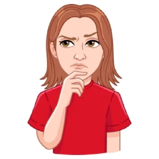 Стикер Мой vmoji но это Катя Кудыкина - 2