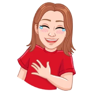 Стикер Мой vmoji но это Катя Кудыкина - 8
