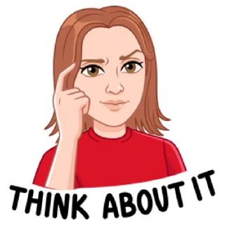 Стикер Мой vmoji но это Катя Кудыкина - 0