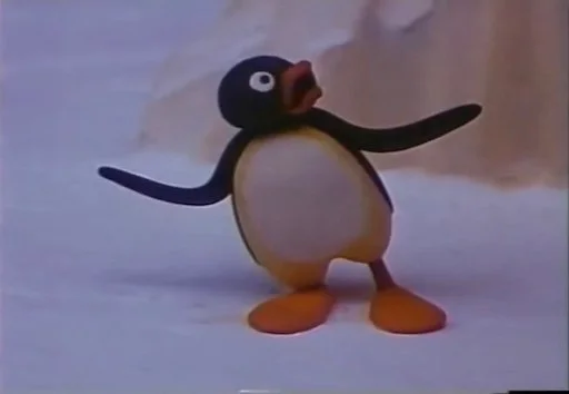 penguin aquatic bird cartoon