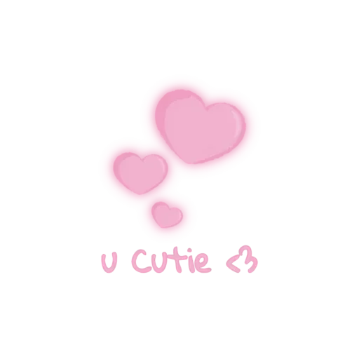 сердце мультфильм розовый