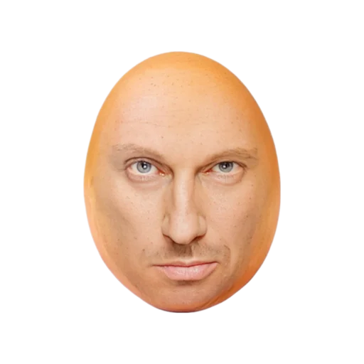 нагиев яйцо // @zobochin - человеческое лицо