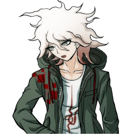 anime cartoon human face