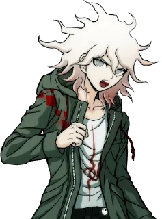 Sticker 🍀 / RE: Nagito Komaeda by @wanna_s_l_e_e_p / 🤍 - 6