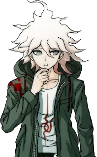 Sticker 🍀 / RE: Nagito Komaeda by @wanna_s_l_e_e_p / 🤍 - 9