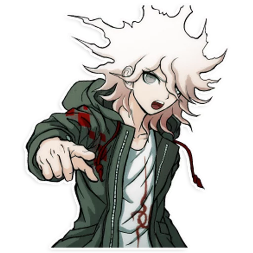 Стикер Nagito Komaeda - 1