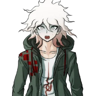 Стикер nagito komaeda - 10