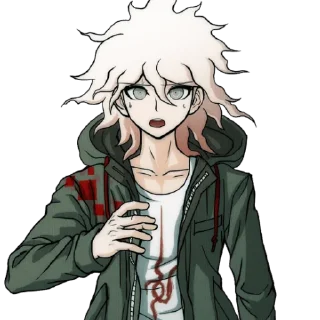 Стикер nagito komaeda - 8