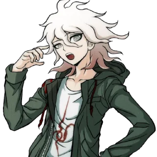 Стикер nagito komaeda - 5