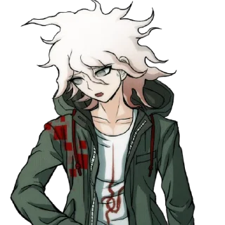 Стикер nagito komaeda - 6