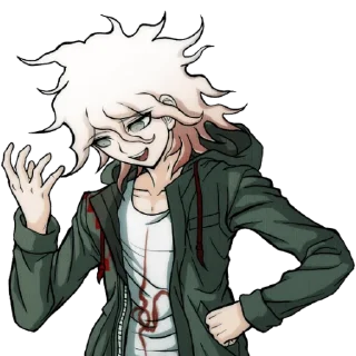 Стикер nagito komaeda - 0