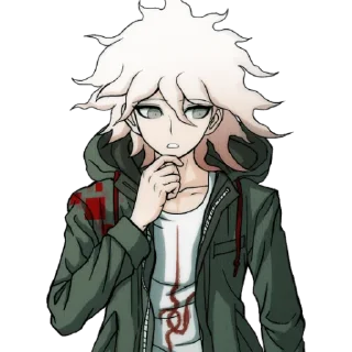 Стикер nagito komaeda - 11