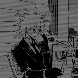 Sticker нагито комаэда - 6