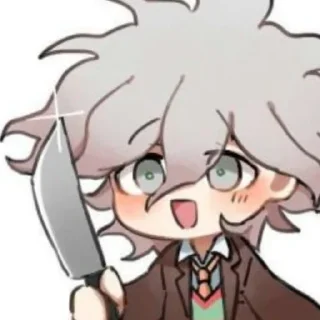 Sticker нагито комаэда - 4