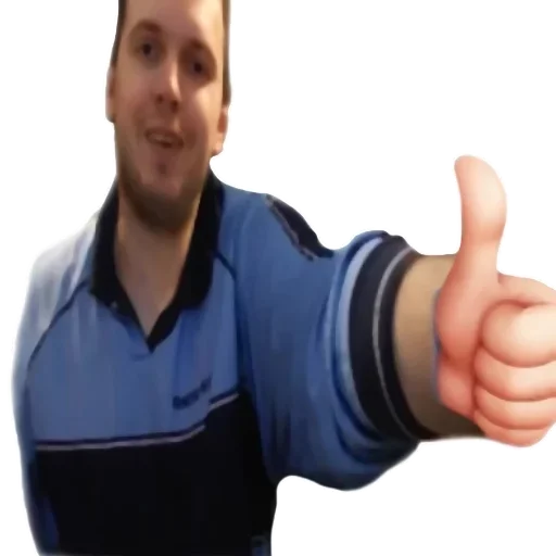 Человек палец большой палец