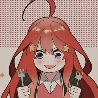 Sticker Nakano itsuki @animangasticker - 8