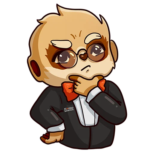 Sticker nakedscience - 1