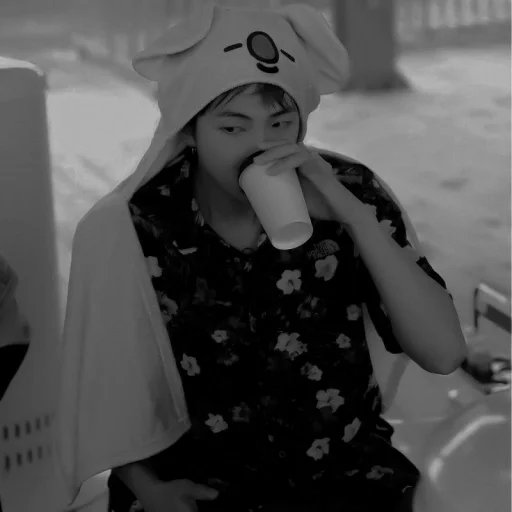 human face clothing black and white