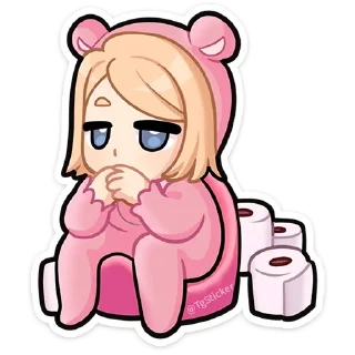 Sticker Нана (@TgSticker) - 1