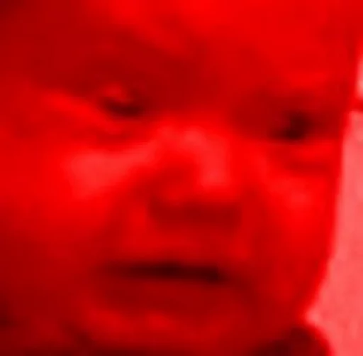 красный губа Человек