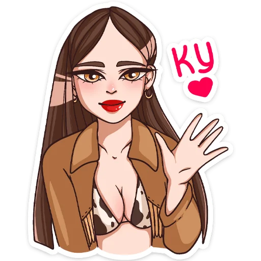 Нэнси (@TgSticker) - иллюстрация