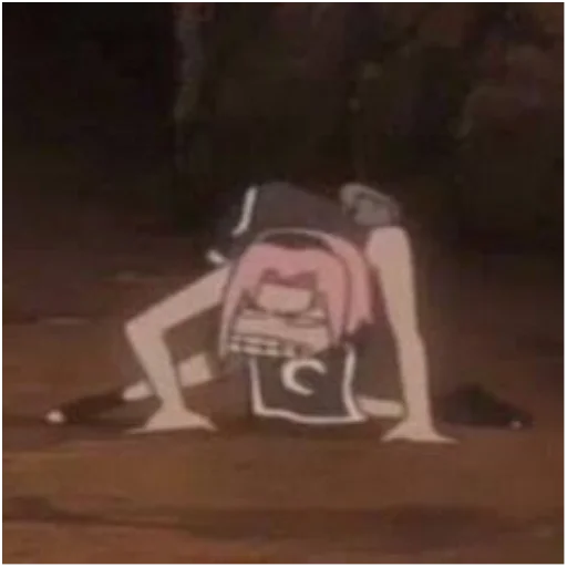 cartoon drawing black