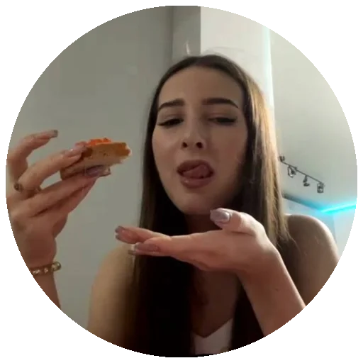 person human face food