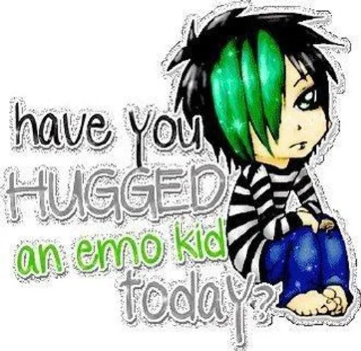 Стикер эмо :: @fStikBot - 8