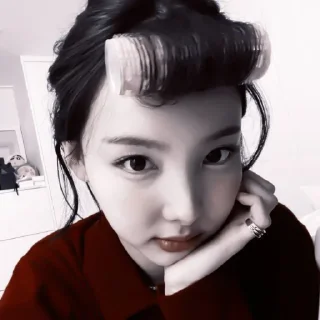 Стикер #𝐚𝐞𝐬𝐭𝐡𝐞𝐭𝐢𝐜: nayeon🌡 ;: by @paradismaudit - 7