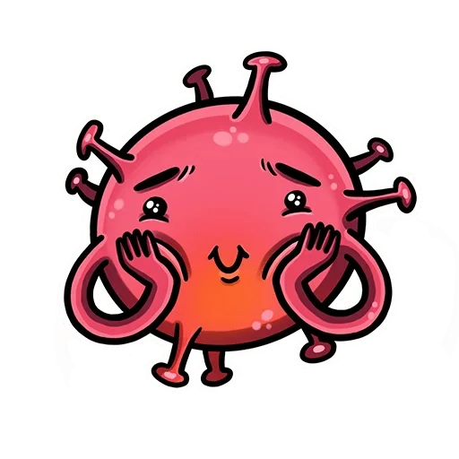 Sticker ncov_rayb - 1