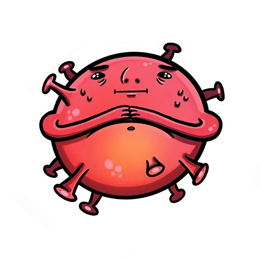 Sticker ncov_rayb - 1