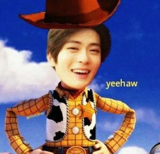 sky human face smile