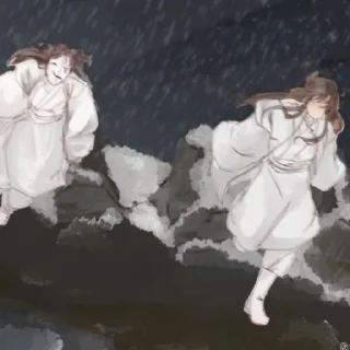 Sticker небожижа|@baiwuxiaqing - 2