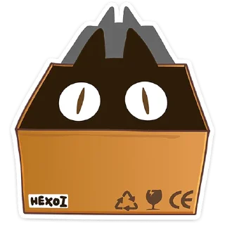 Стикер Нехо без текста @TgSticker - 0