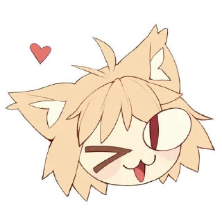 Стикер Neco arc @anime4_arts - 5