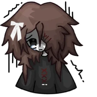 Стикер 𖥔 ݁ Чmo_nyeva🦴🦴 𖥔 ݁ . @Chmo_nyeva10 - 8