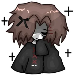 Стикер 𖥔 ݁ Чmo_nyeva🦴🦴 𖥔 ݁ . @Chmo_nyeva10 - 6