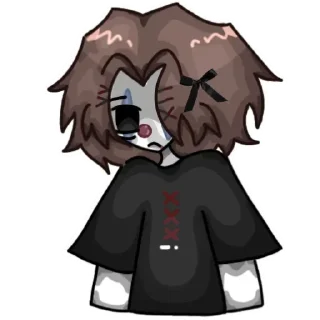 Стикер 𖥔 ݁ Чmo_nyeva🦴🦴 𖥔 ݁ . @Chmo_nyeva10 - 1