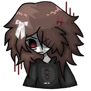 Стикер 𖥔 ݁ Чmo_nyeva🦴🦴 𖥔 ݁ . @Chmo_nyeva10 - 10