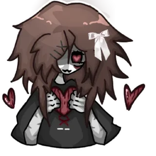 Стикер 𖥔 ݁ Чmo_nyeva🦴🦴 𖥔 ݁ . @Chmo_nyeva10 - 11