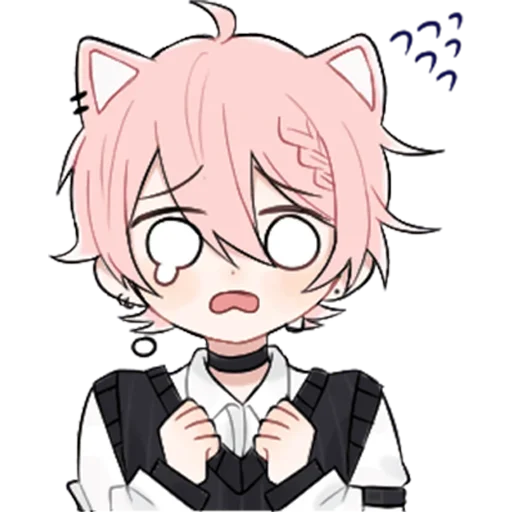 Sticker Повседневность неко @tg_sticks - 8