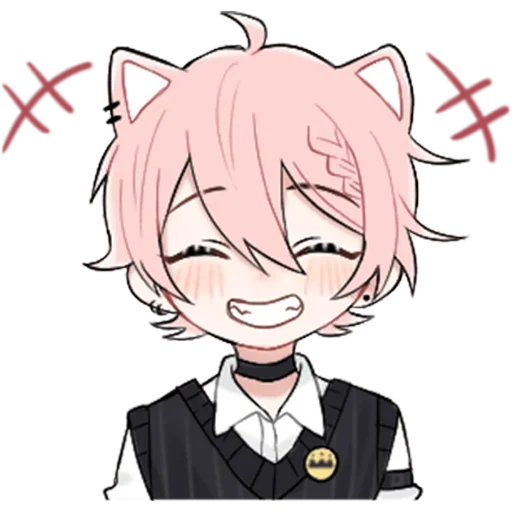 Sticker Повседневность неко @tg_sticks - 0