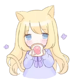 Sticker ᜊ:neko ˖⋅「 @wexsavi  」 - 11
