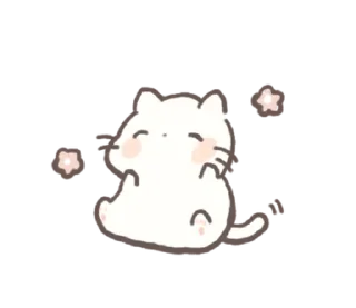 Стикер котяшик ୨୧ @softsticks - 8