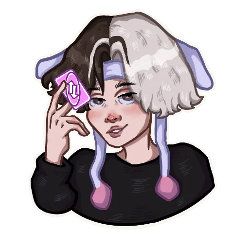 эскиз иллюстрация человеческое лицо